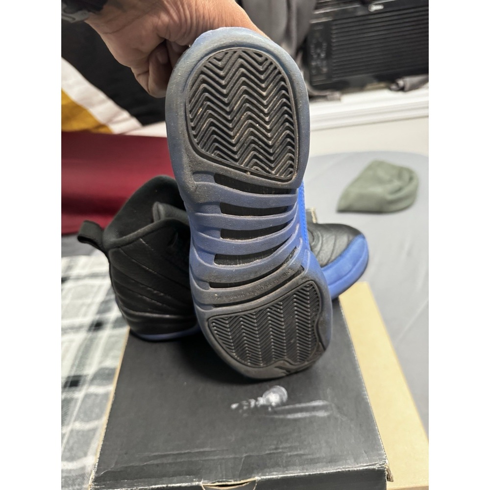 Nike Air Jordan 12 Retro Game Royal GS 6.5Y Blue Black   Clean - Picture 4 of 7